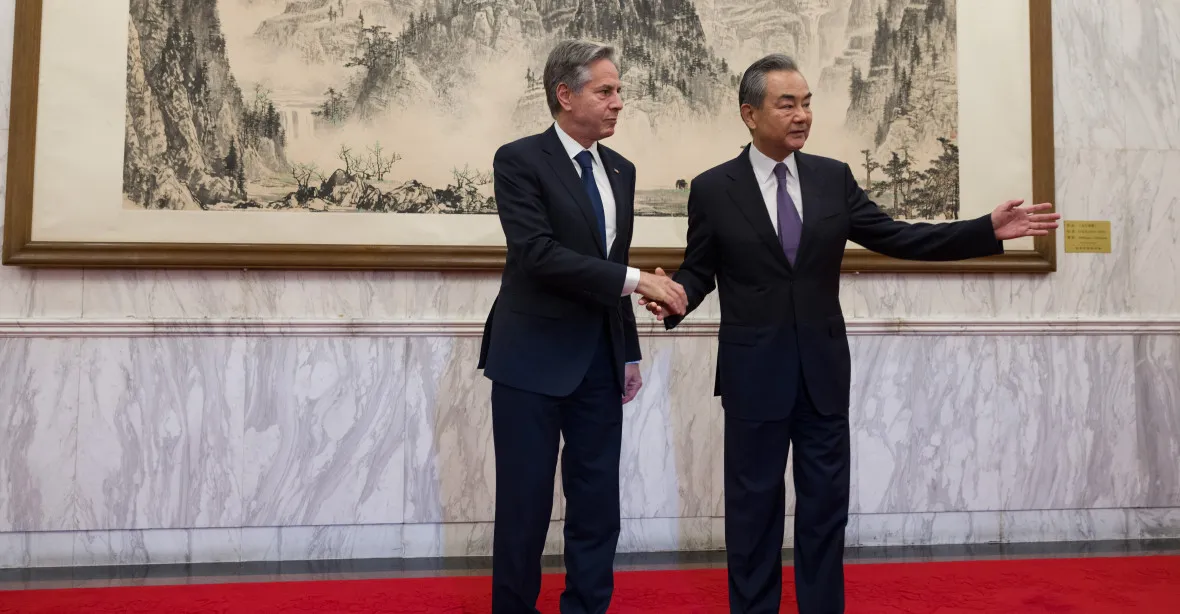 USA nepodporují nezávislost Tchaj-wanu, řekl Blinken při návštěvě Číny
