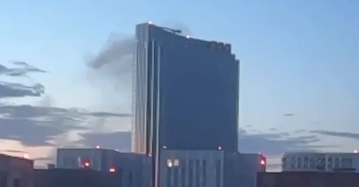 VIDEO: Moskevské budovy zasáhl nad ránem útok dronů. Rusko mluví o mezinárodním terorismu