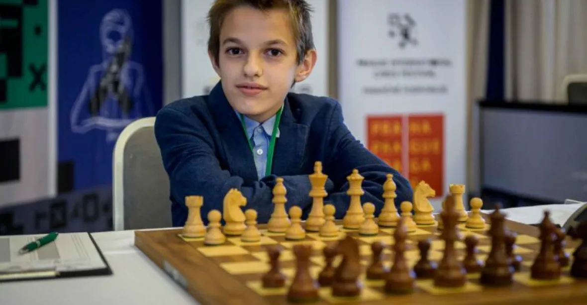 Česko má nejmladšího mezinárodního mistra v šachu. Je mu 13 let