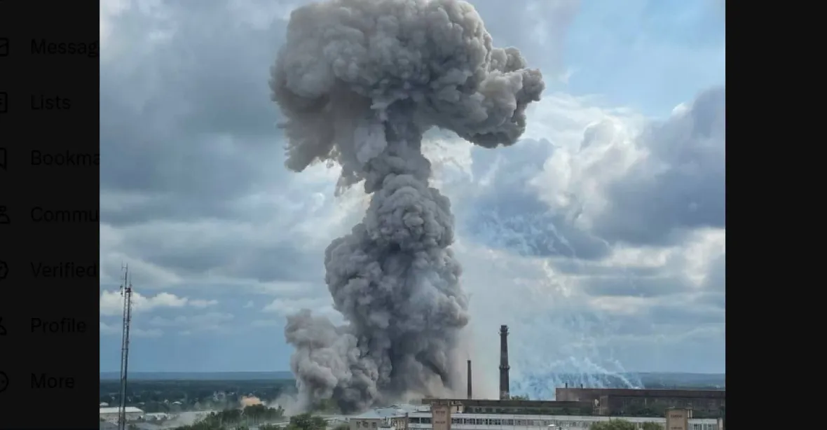 U Moskvy vybuchl sklad s pyrotechnikou a zranil desítky lidí. „Na vině je lidský faktor“