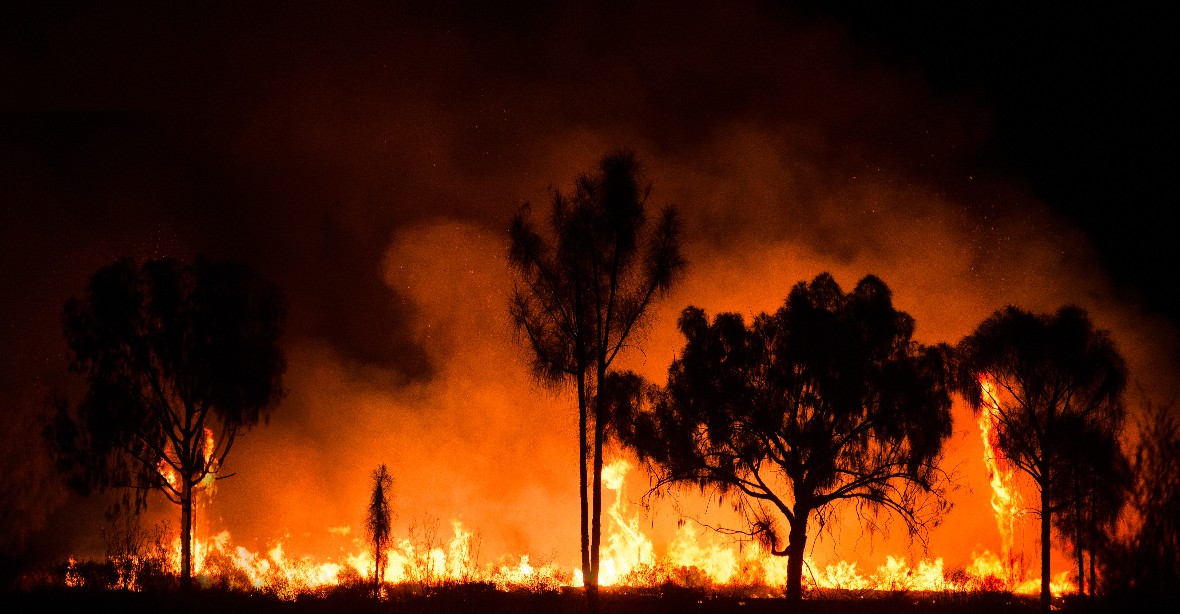 Havajské ostrovy v plamenech. Požár nahnal lidi do moře