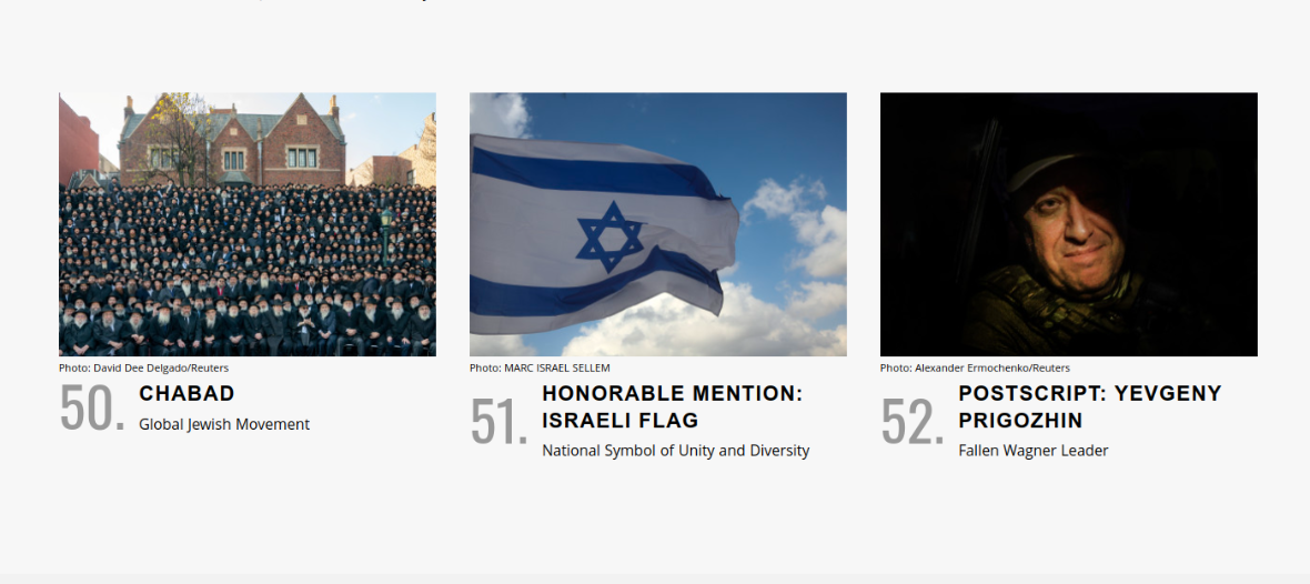 Již nežijící Jevgenij Prigožin se objevil na 52. místě žebříčku vlivných Židů deníku Jerusalem Post.