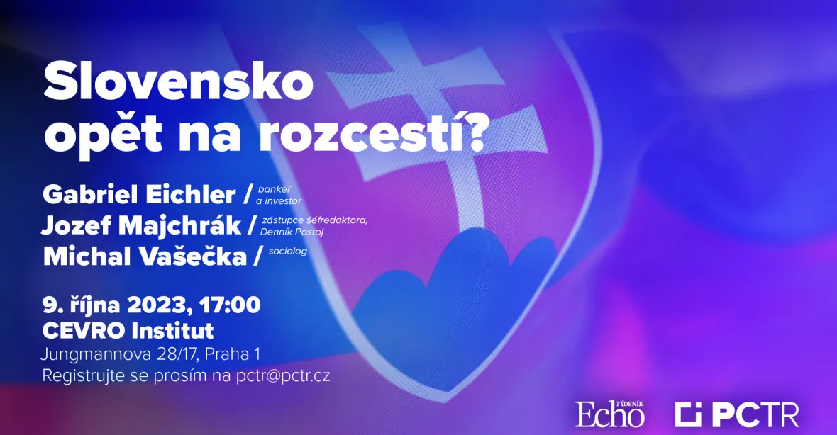 Je Slovensko opět na rozcestí? Debata CEVRO Institutu a Týdeníku Echo