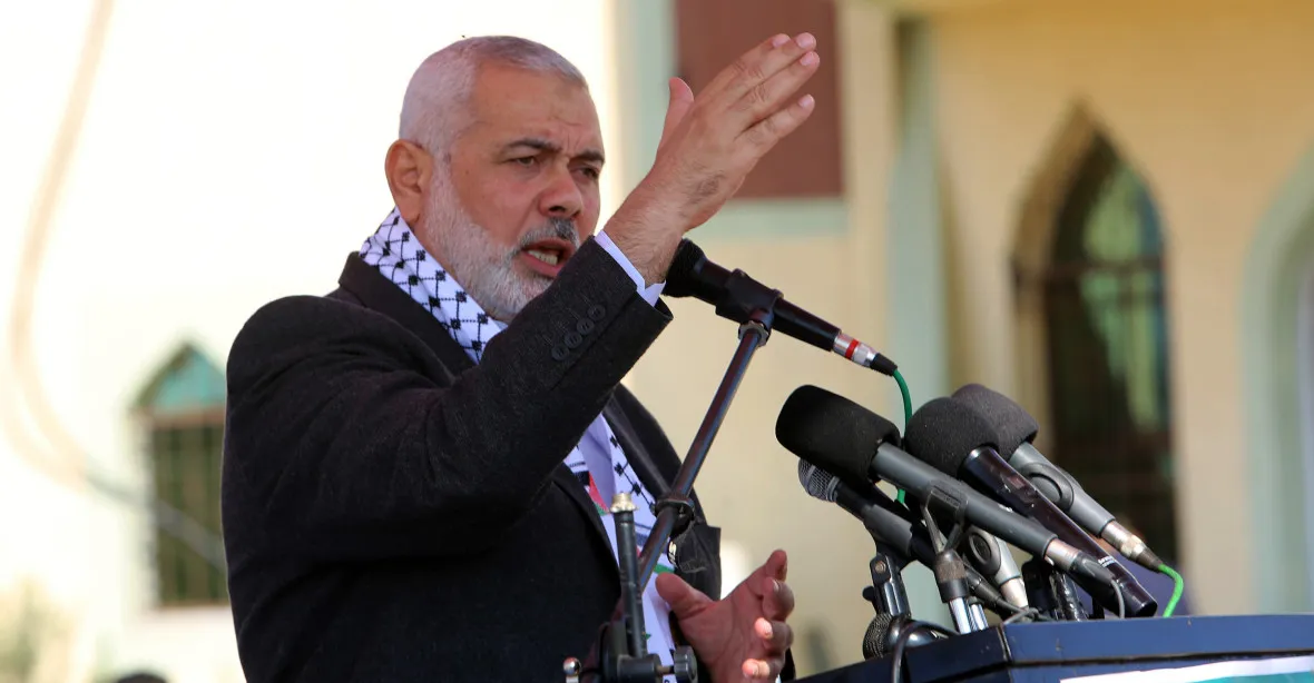 Šéf Hamásu: Potřebujeme krev žen a dětí, to v nás probouzí odhodlání. Útoky na Gazu označil za „nový holocaust“