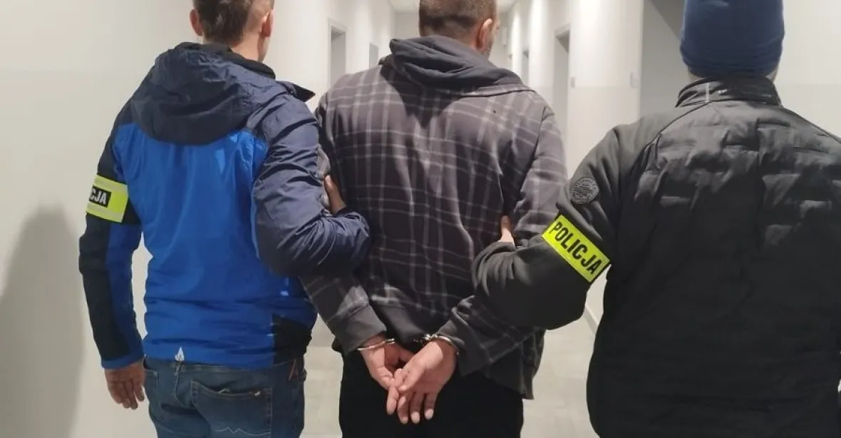 Polská policie zadržela hledaného Tomáše Čermáka. Byl odsouzen za podněcování k terorismu