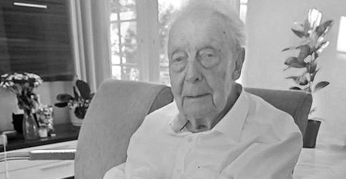 Zemřel někdejší velvyslanec v Německu František Černý, bylo mu 92 let