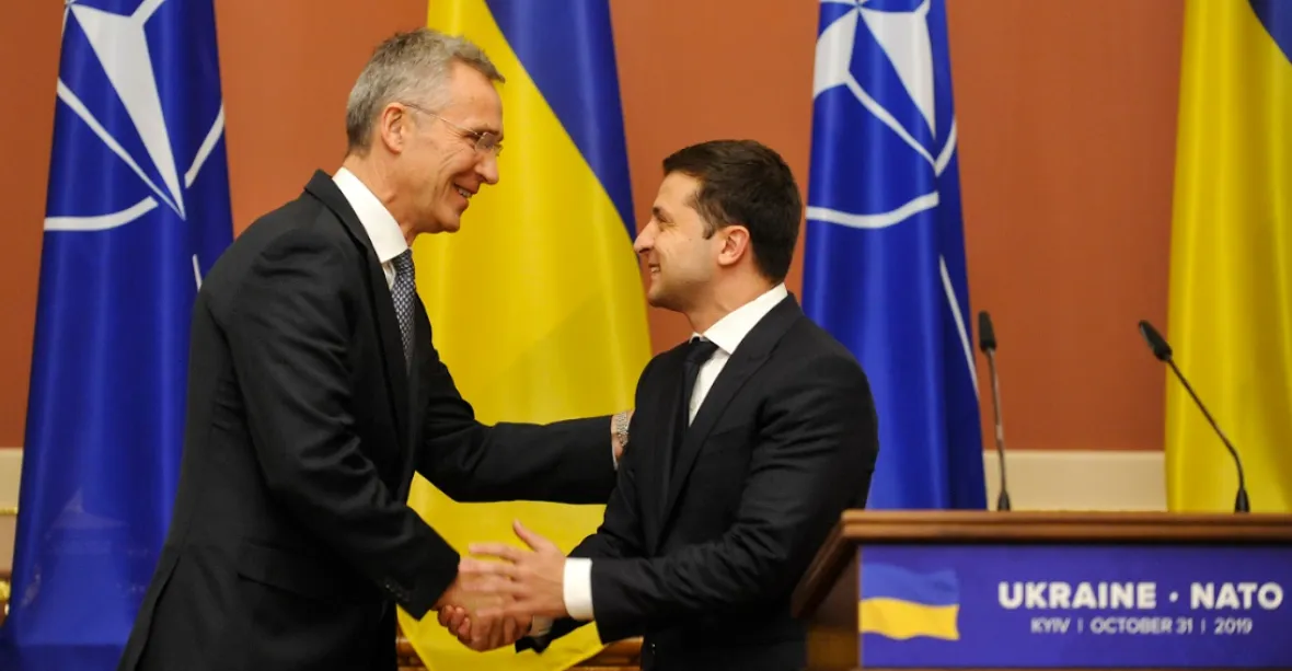 Generální tajemník NATO vyvrátil pochybnosti o vstupu Ukrajiny do aliance: „Není otázkou zda, ale kdy“