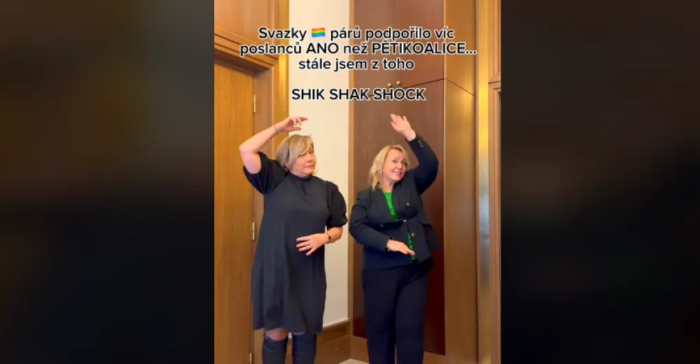 VIDEO: K „ministryni Instagramu“ Schillerové se přidala Dostálová. Natočily spolu Shik Shak Shok