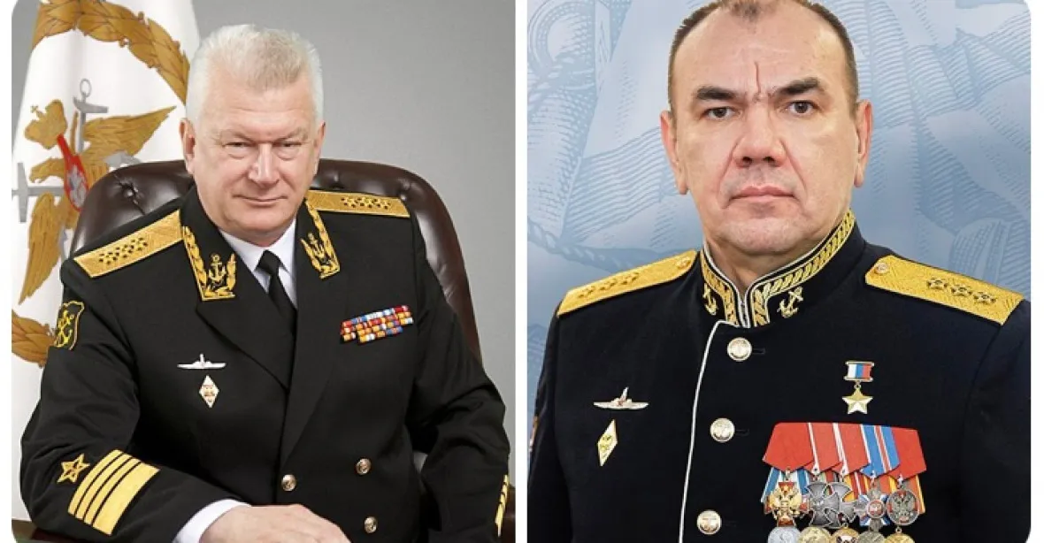 Rusko odvolalo vrchního velitele námořnictva, píší ruské weby