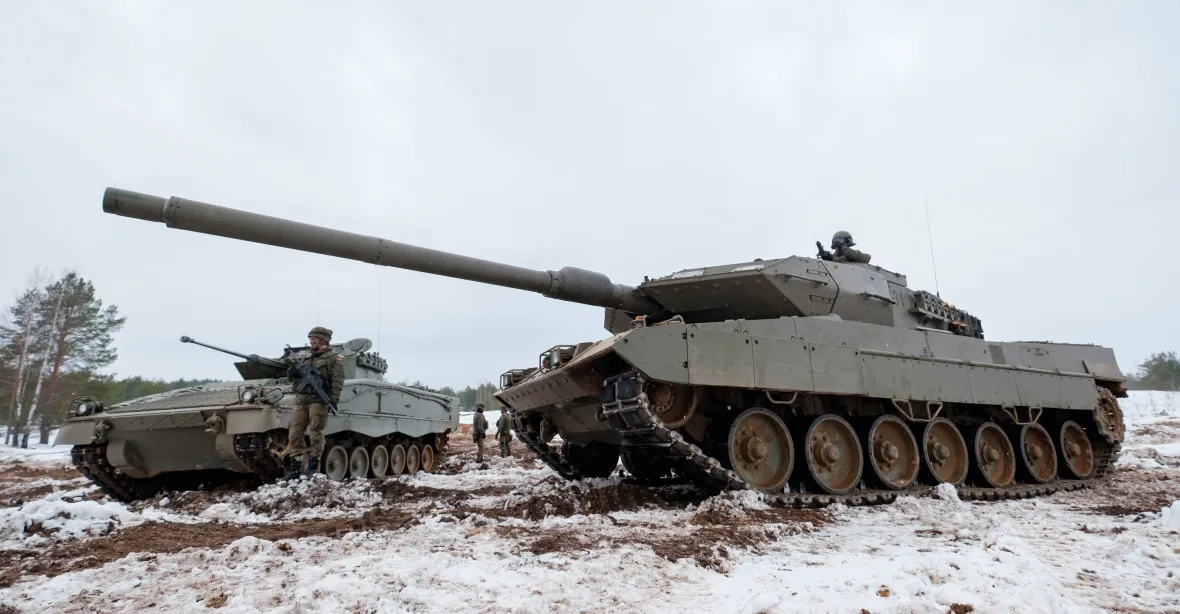 Rusové ukořistili moderní Leopard 2A6. Podle Němců je to úspěch pro propagandu Moskvy