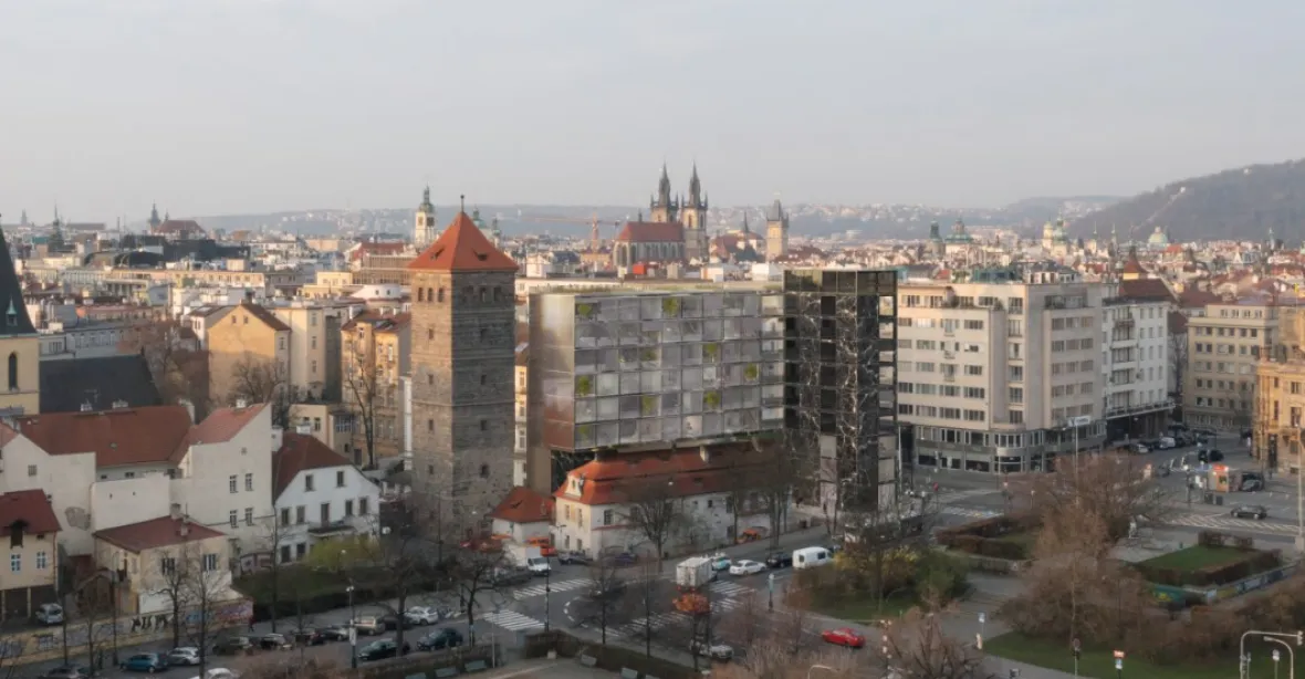 Na konci Revoluční ulice v Praze vyroste levitující dům. Navrhla ho studia z Paříže a Brna