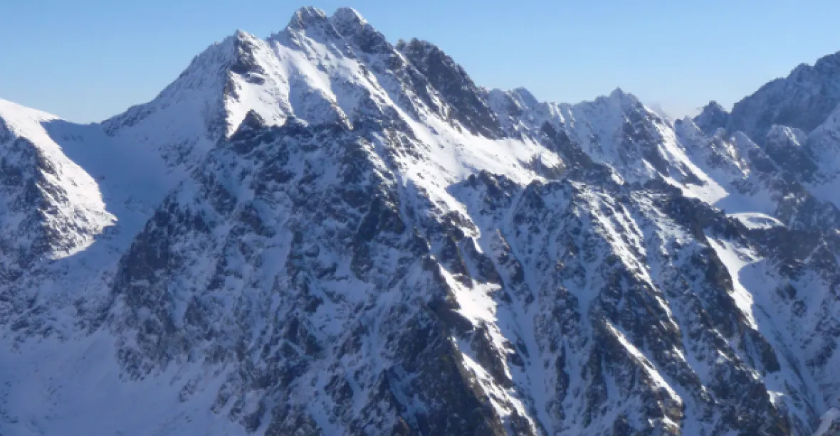 Ve Vysokých Tatrách zemřel český turista, který se zřítil 500 metrů z hory Satan